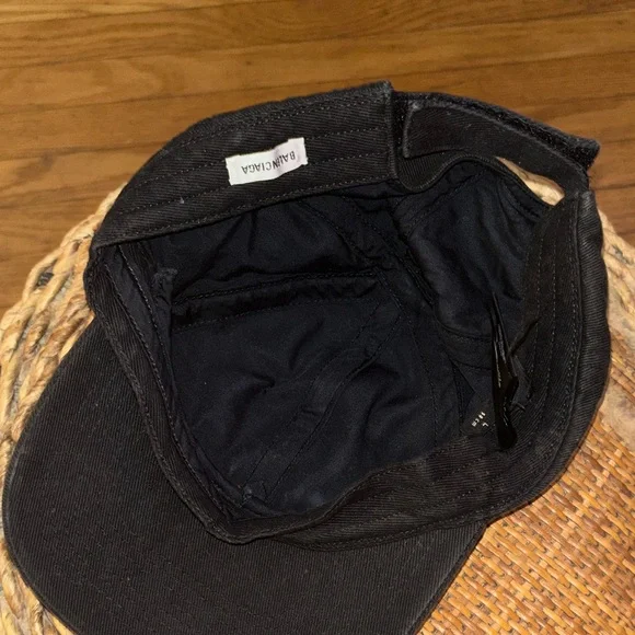 Balenciaga Black Crew Embroidered Cap - Picture 6 of 7